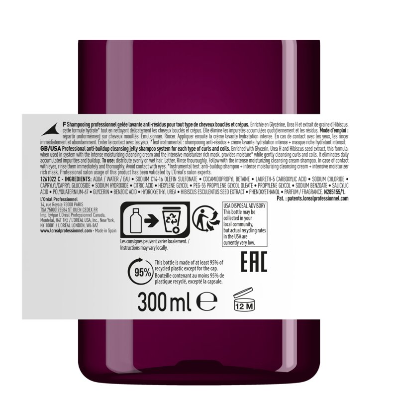 L'Oréal Professionnel Curl Expression Anti-Buildup Šampon 300ml