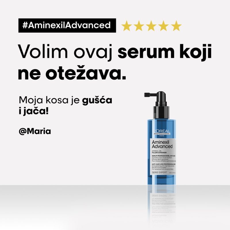 L’Oréal Professionnel Scalp Advanced Aminexil Advanced Serum Za Stimulisanje Rasta Kose 90ml