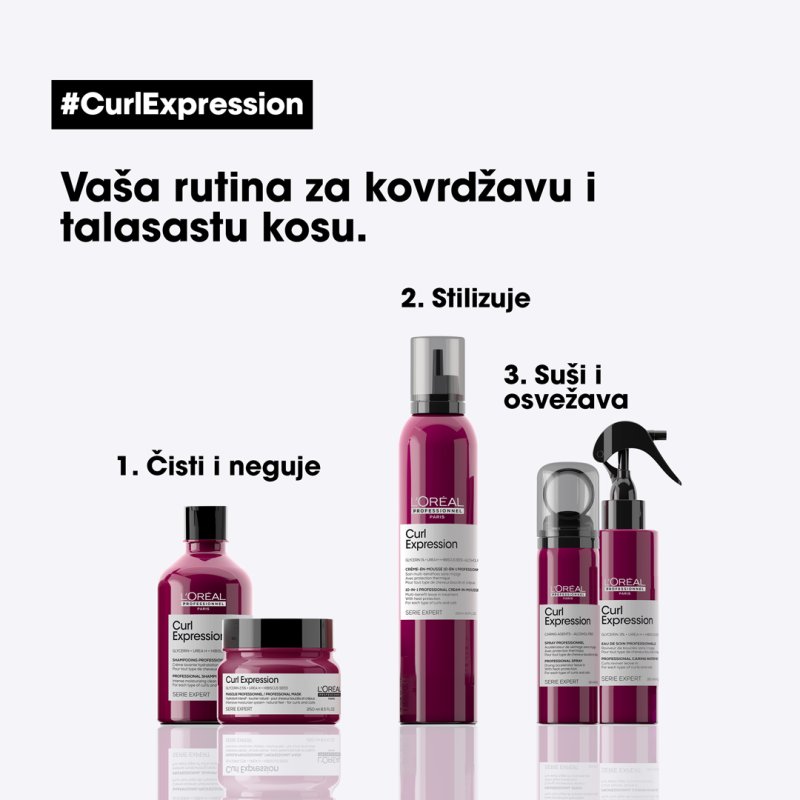 L'Oréal Professionnel Curl Expression Anti-Buildup Šampon 300ml
