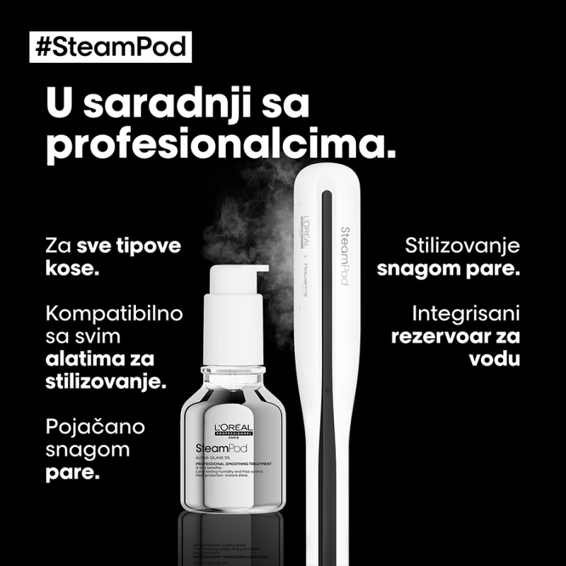 L Oréal Professionnel SteamPod Professional Smoothing Treatment 50ml