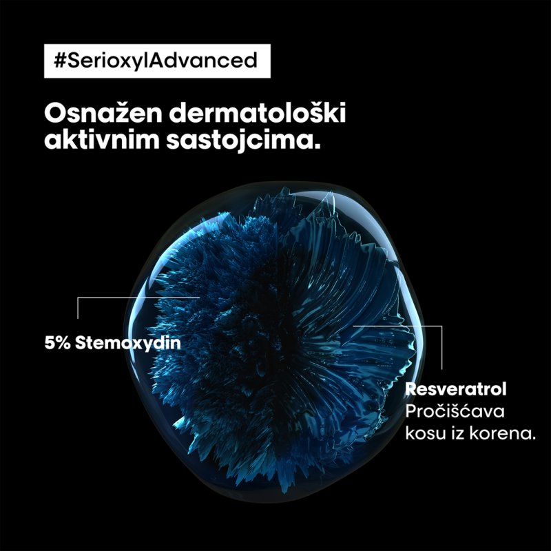 L’Oréal Professionnel Scalp Advanced Serioxyl Advanced Denser Serum Za Poboljšanje Gustine Kod Proređene Kose 90ml