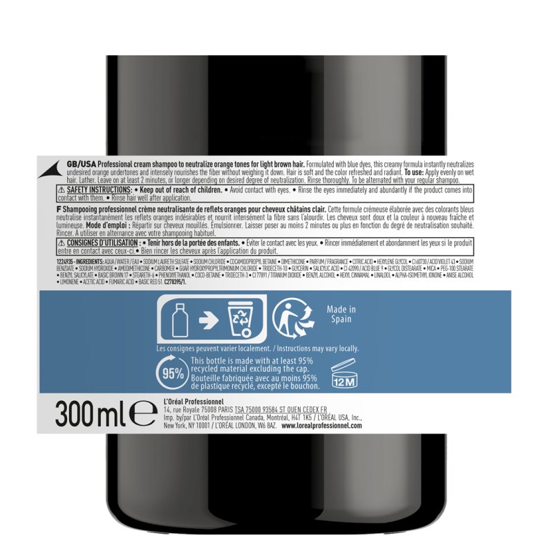 L'Oréal Professionnel Serie Expert Chroma Créme Plavi Šampon 300ml
