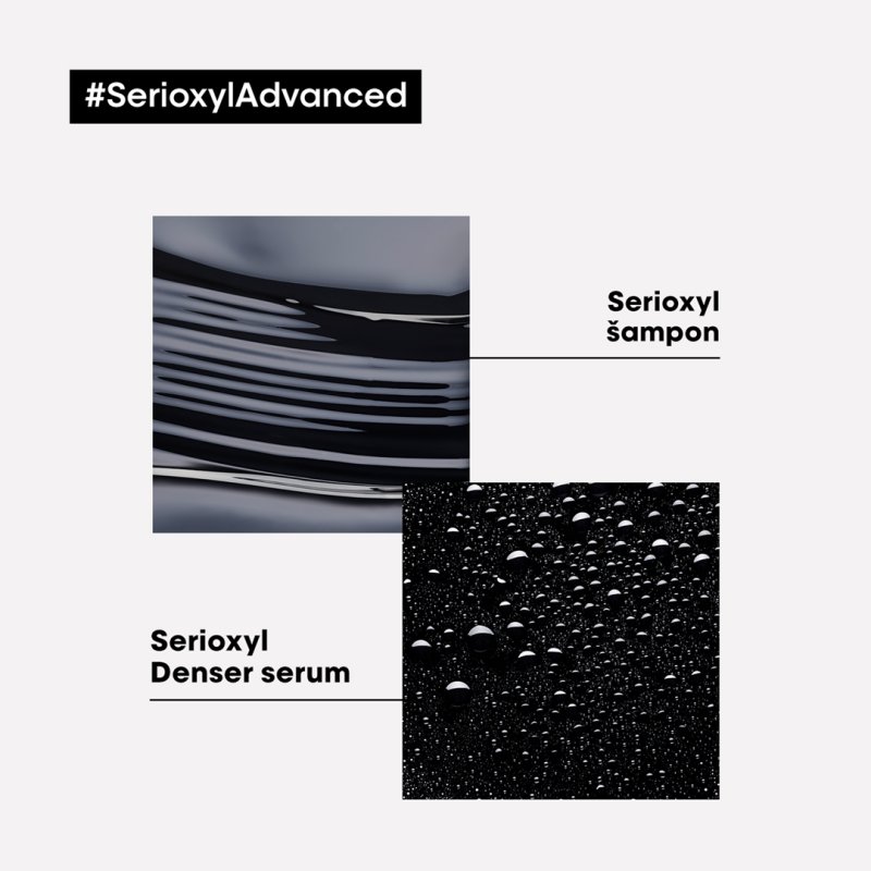 L’Oréal Professionnel Scalp Advanced Serioxyl Advanced Denser Serum Za Poboljšanje Gustine Kod Proređene Kose 90ml