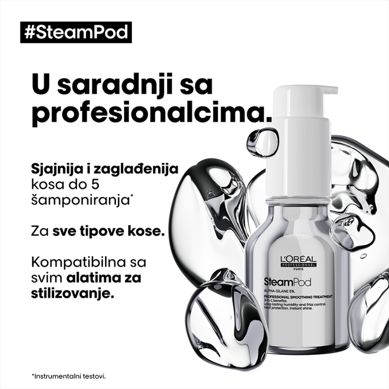 L Oréal Professionnel SteamPod Professional Smoothing Treatment 50ml