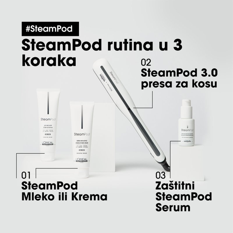 L`Oréal Professionnel Steampod presa za kosu 3.0