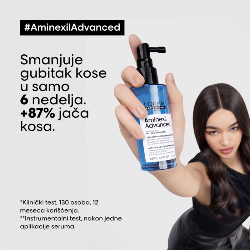 L’Oréal Professionnel Scalp Advanced Aminexil Advanced Serum Za Stimulisanje Rasta Kose 90ml