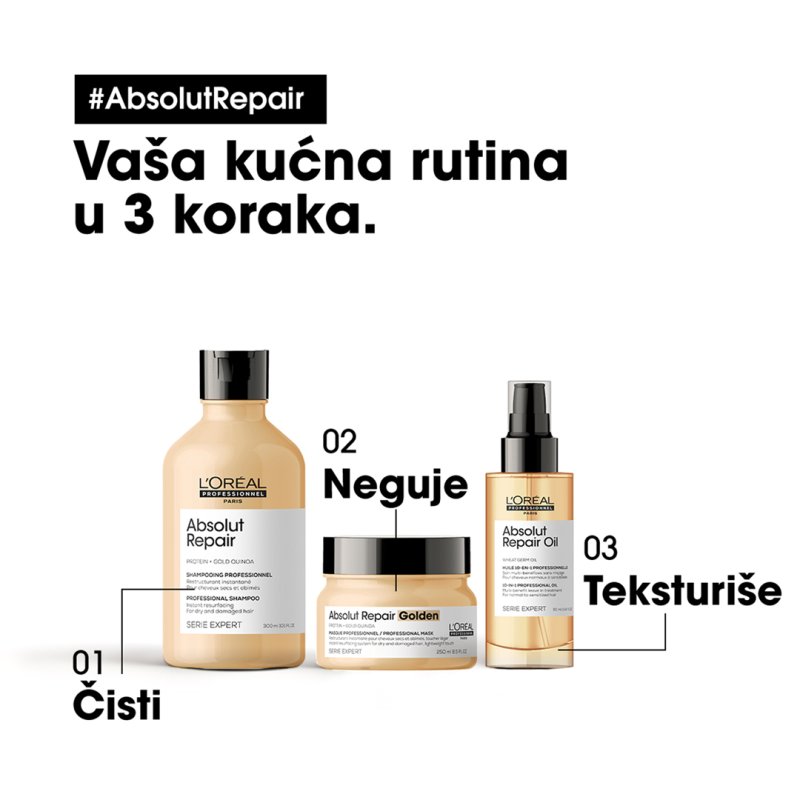 L’Oréal Professionnel Absolut Repair Šampon 300ml
