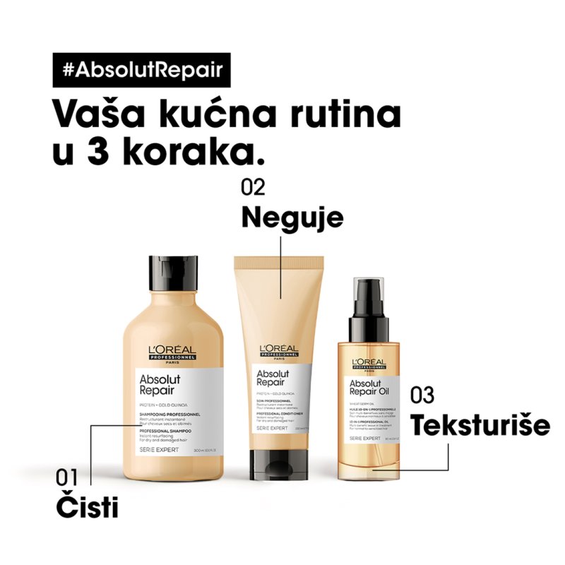 L’Oréal Professionnel Absolut Repair Šampon 300ml